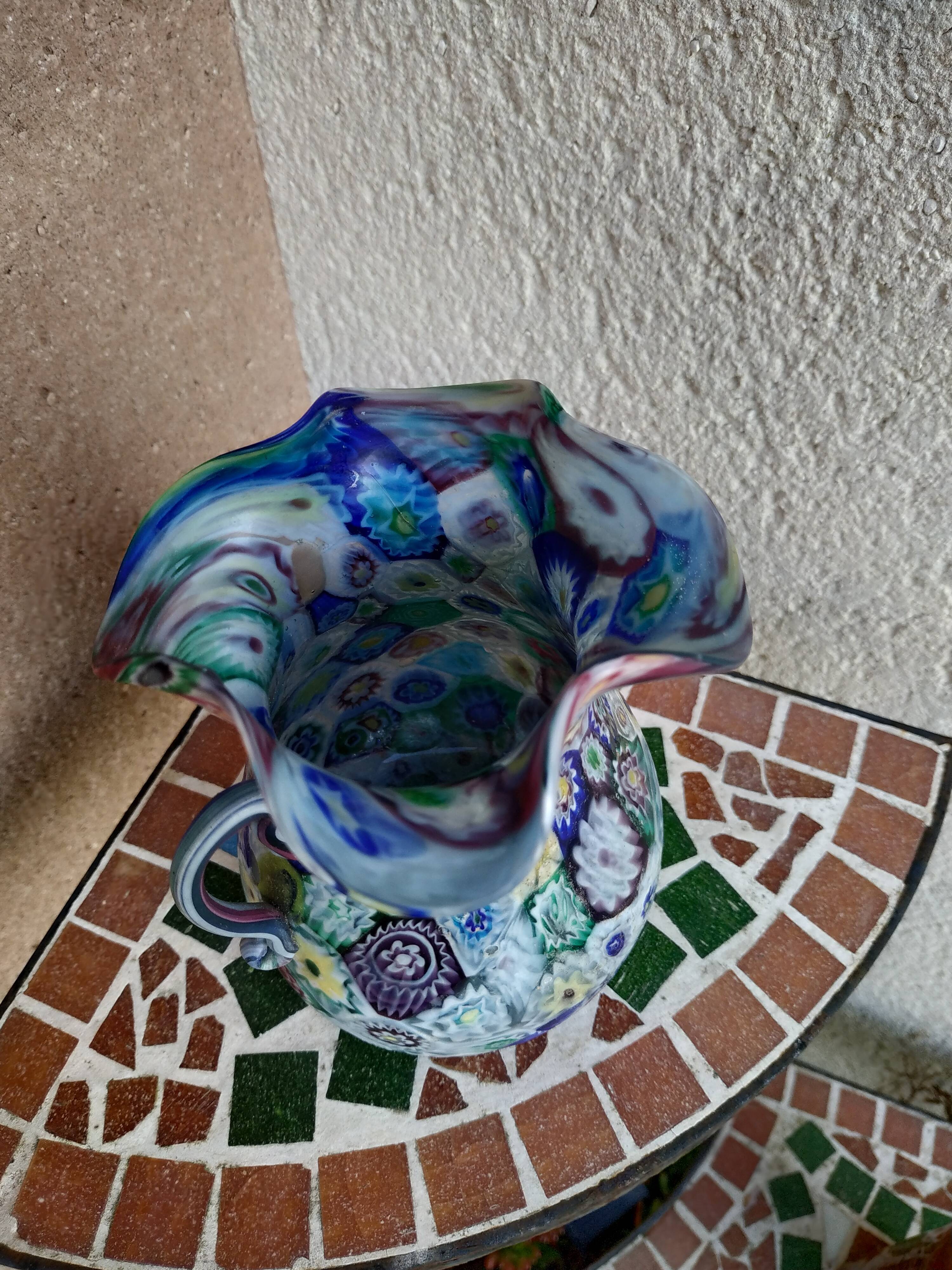 Vase Murano millefiori