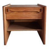 Vintage pine bedside table