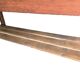 Comptoir de magasin/table de travail vintage en bois