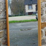 Vintage Scandinavian teak mirror Froseke Nybrofabriken 60s
