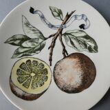 Bavaria fruit decor ceramic plate
