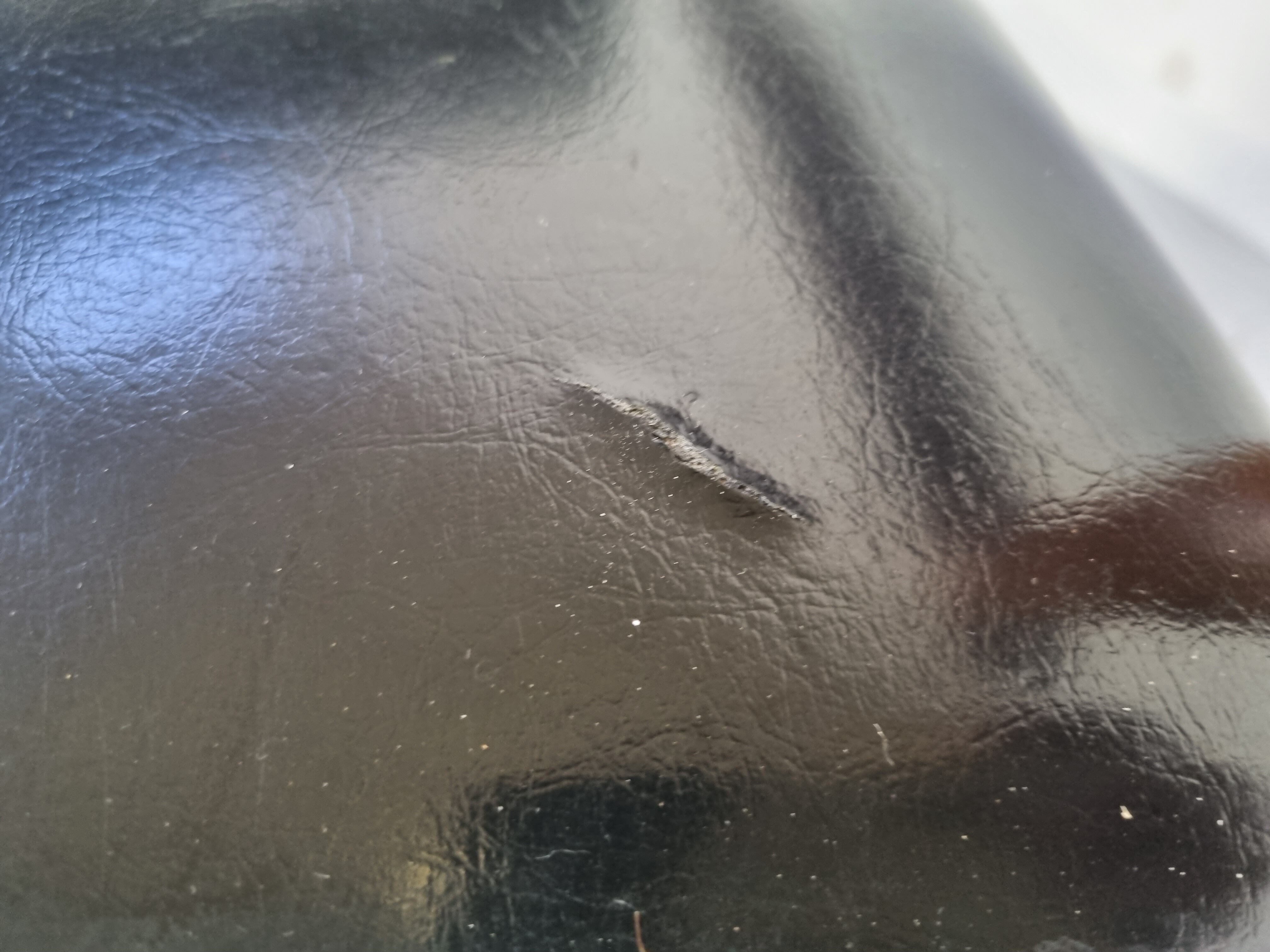 Teak and Skai office chair from Grete Jalk for Glostrup, 60s