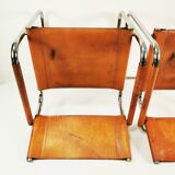 Chaises Bauhaus S34, conçues par Mart Stam, Bulthaup, Allemagne, années 1980.