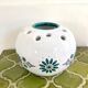 Vase boule pique fleurs