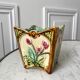 Pot cover in old slurry signed late nineteenth century