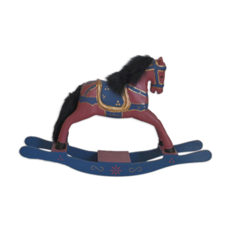 Vintage decorative rocking horse