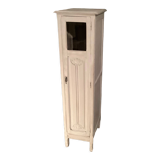 Ancienne armoire 1920-40 en bois motif florale