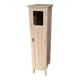 Ancienne armoire 1920-40 en bois motif florale