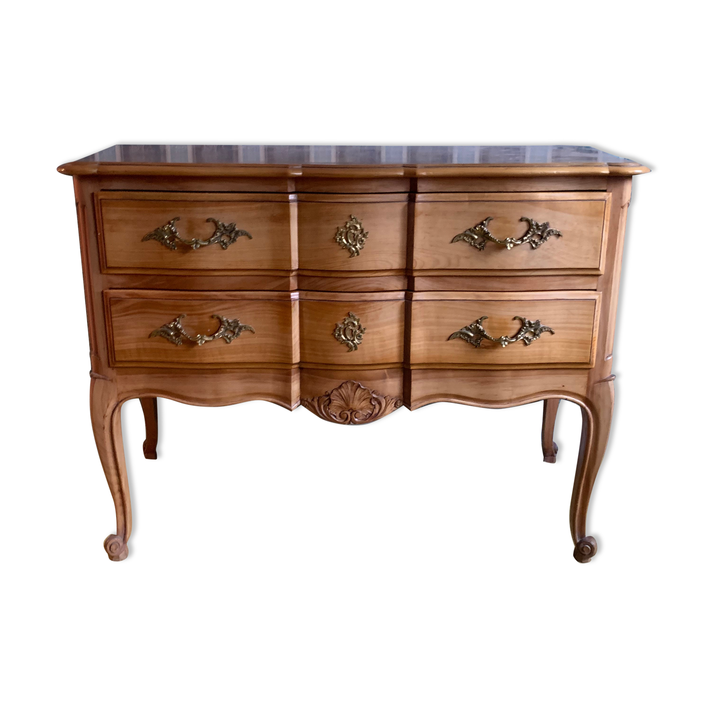 chest of drawers of transition style twentieth century