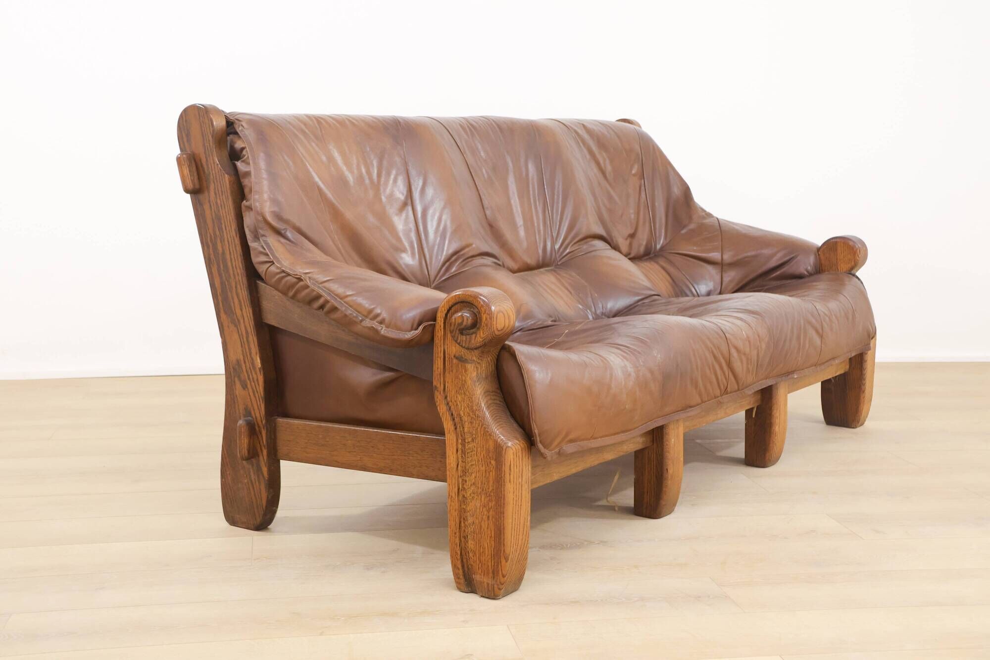 Percival Lafer 1960s Brazilian Brutalist Style Sofa