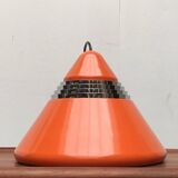 Vintage German Hanging Lamp Space Age Model 5535 by Alfred Kalthoff for Staff