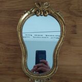 Miroir doré ancien belle patine