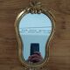Old golden mirror beautiful patina