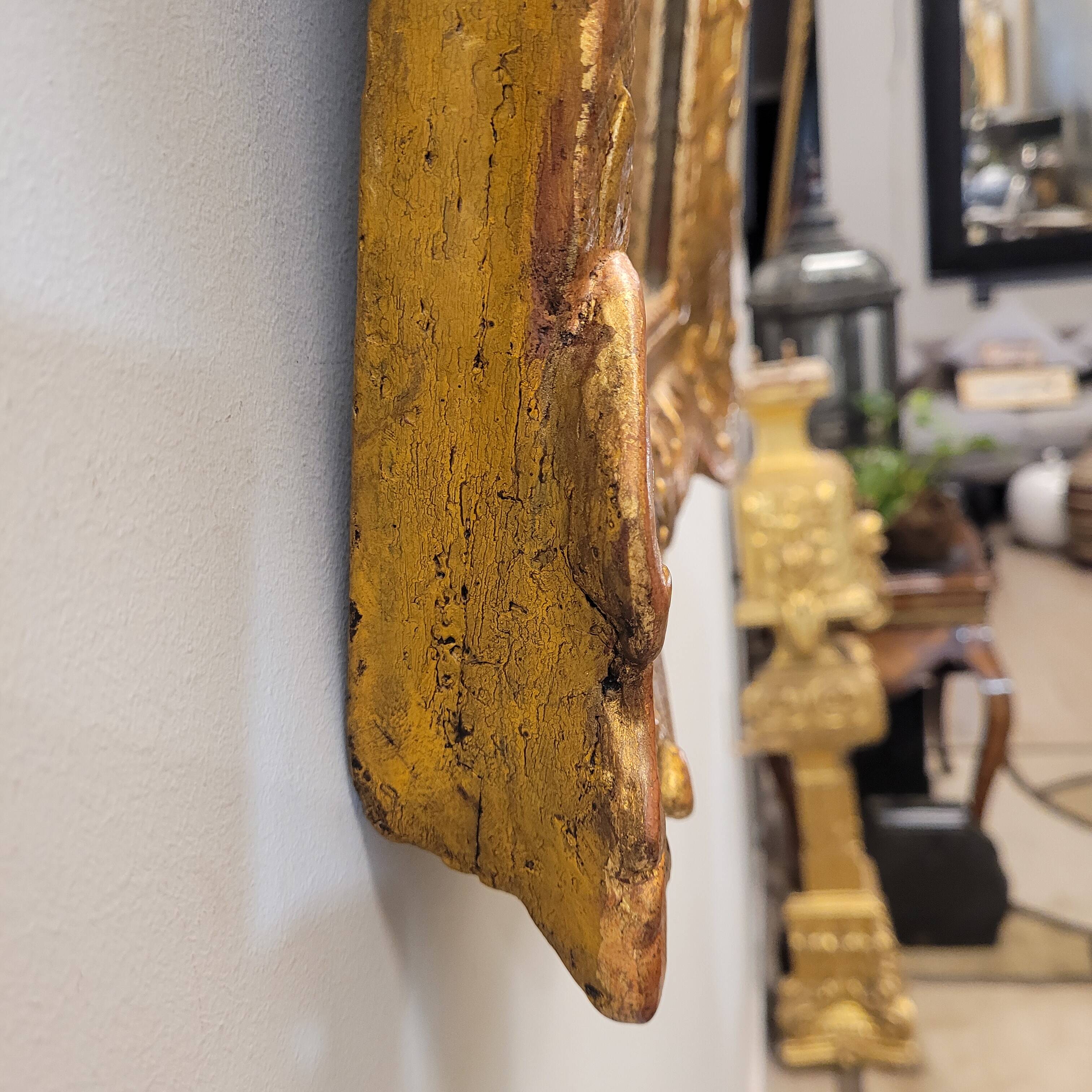 Espejo Estilo Regencia, Madera tallada, pps. s. XIX – France