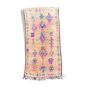 tapis marocain boujad vintage 170x360 cm