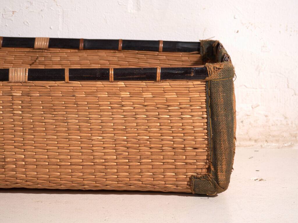 Old willow wicker mallet – Japan, circa 1920. Set of two.