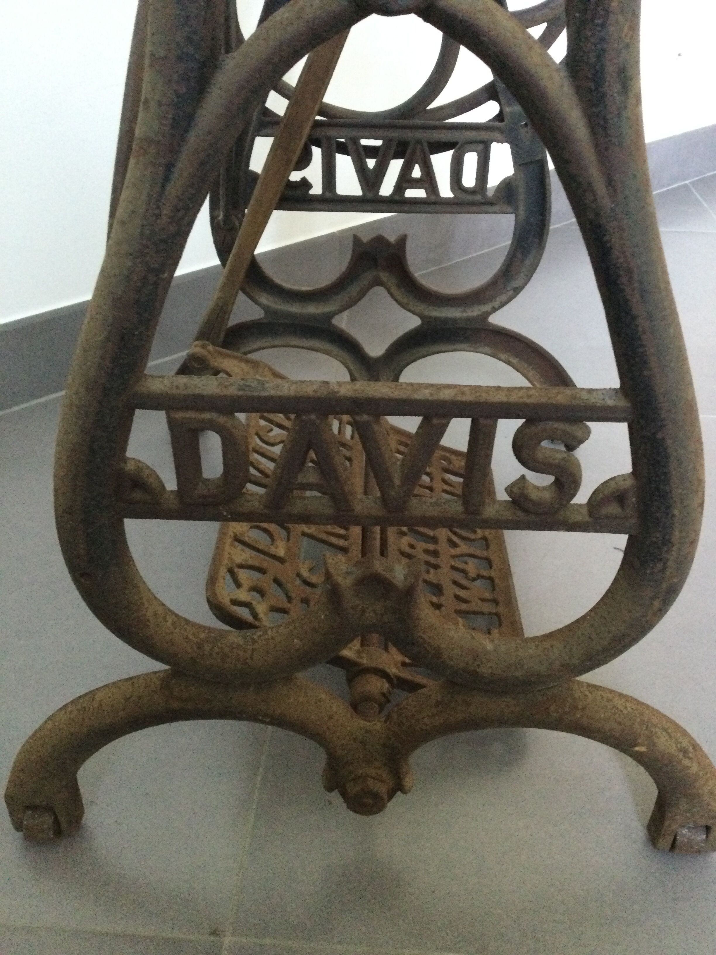 Davis brand sewing machine