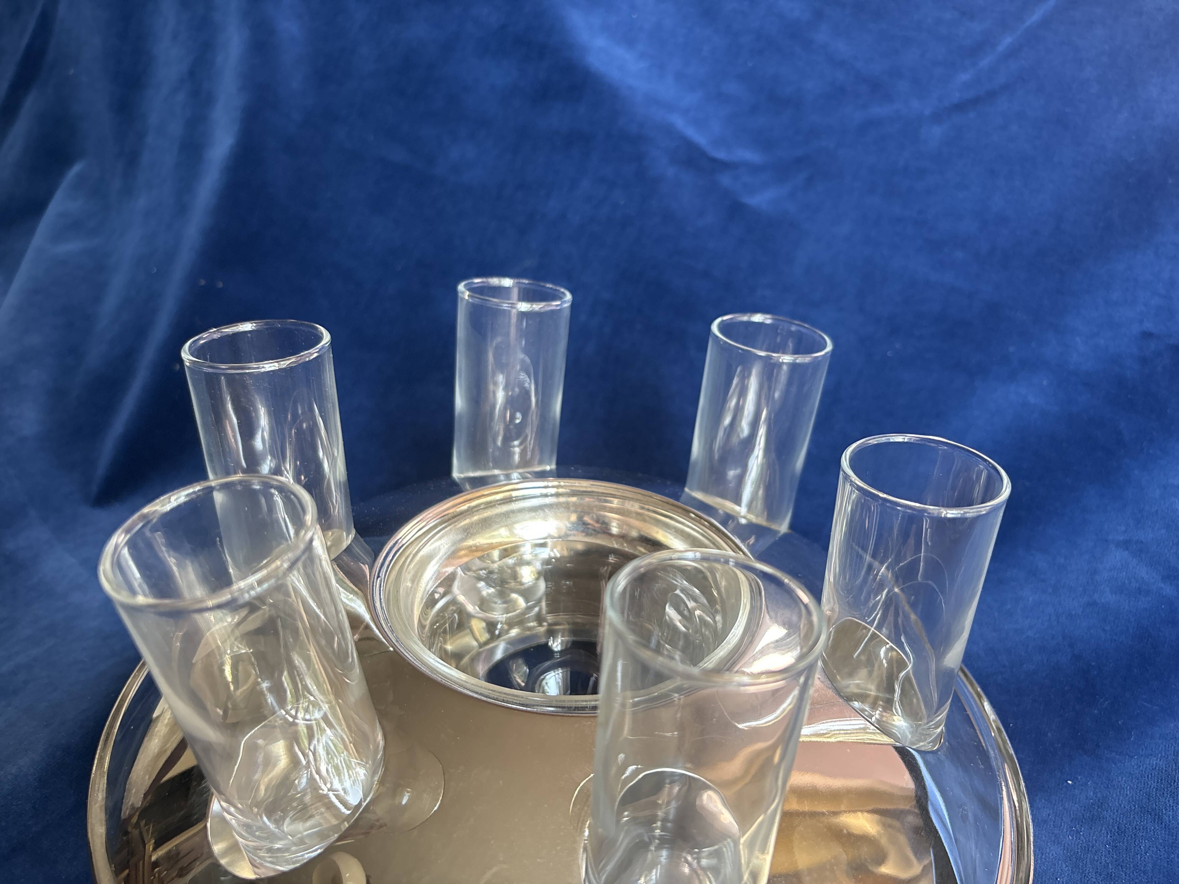 Vodka and caviar set