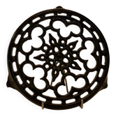 Dessous de plat fonte émaillée vintage