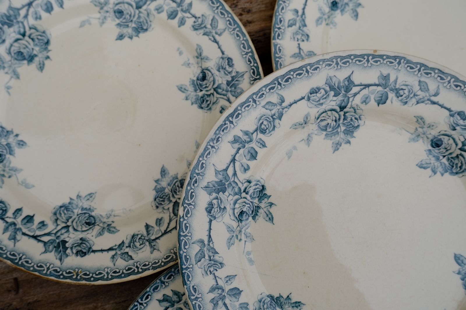 Blue iron earth plates