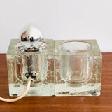 Murano glass table lamp, Italy 60s