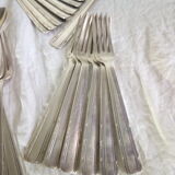 40's silver plated metal cutlery set 36 pieces