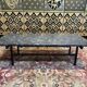 1950/1960 coffee table in iron and marble