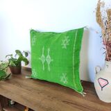 Coussin berbère sabra vert pistache