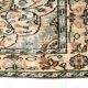 6x9 Peach & Light Green Oriental Vintage Area Rug, 183x273Cm
