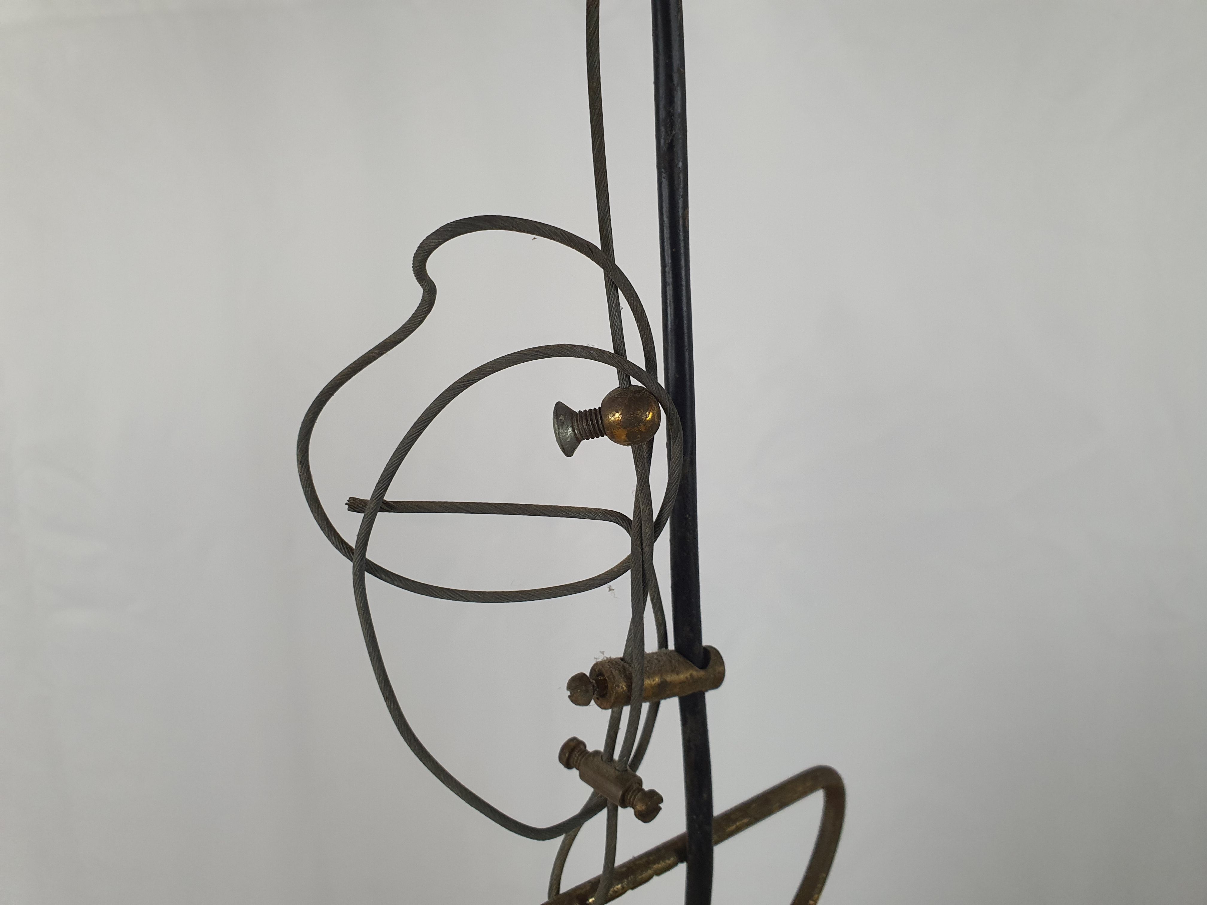 Lustre cloche en verre de Murano années 1970 Italie