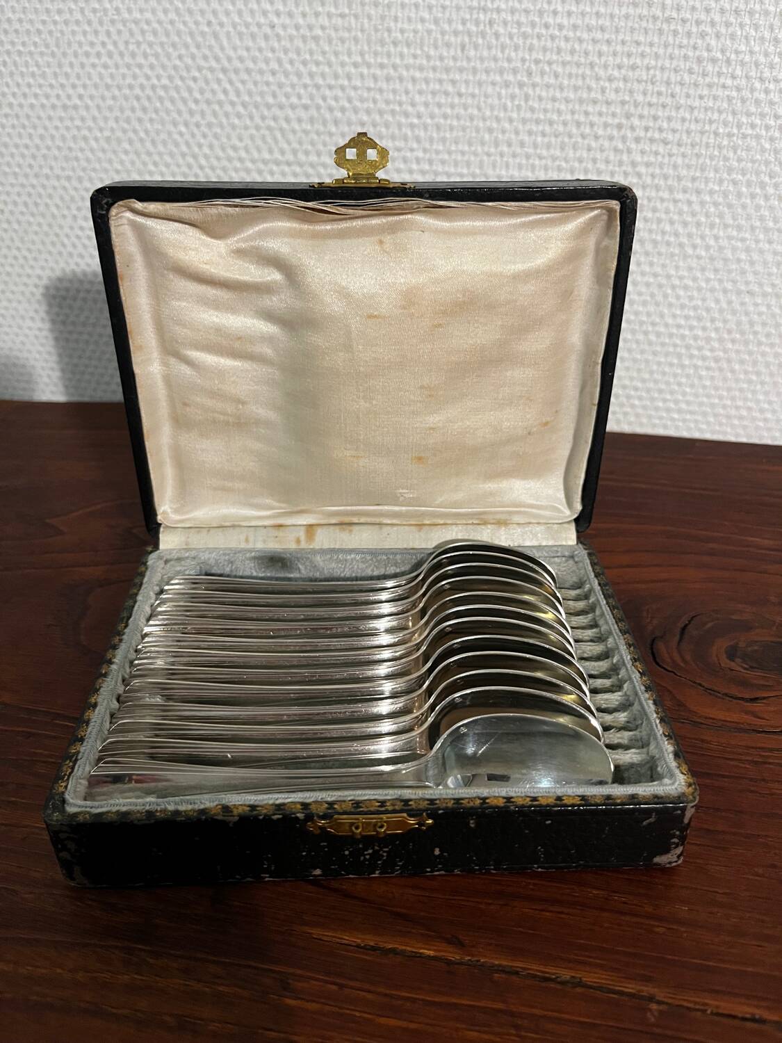 Box of 12 teaspoons Christofle France