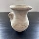 Raw clay pot