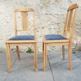 2 art deco style chairs