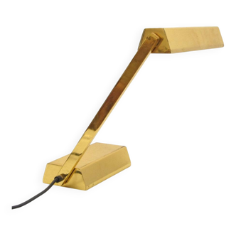 Adjustable retro vintage gold desk lamp