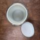 Vintage knight ice bucket – Coat of arms and sword handle – 1960s-70s