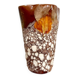 Large vintage Fat Lava vase 1970