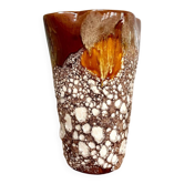 Large vintage Fat Lava vase 1970