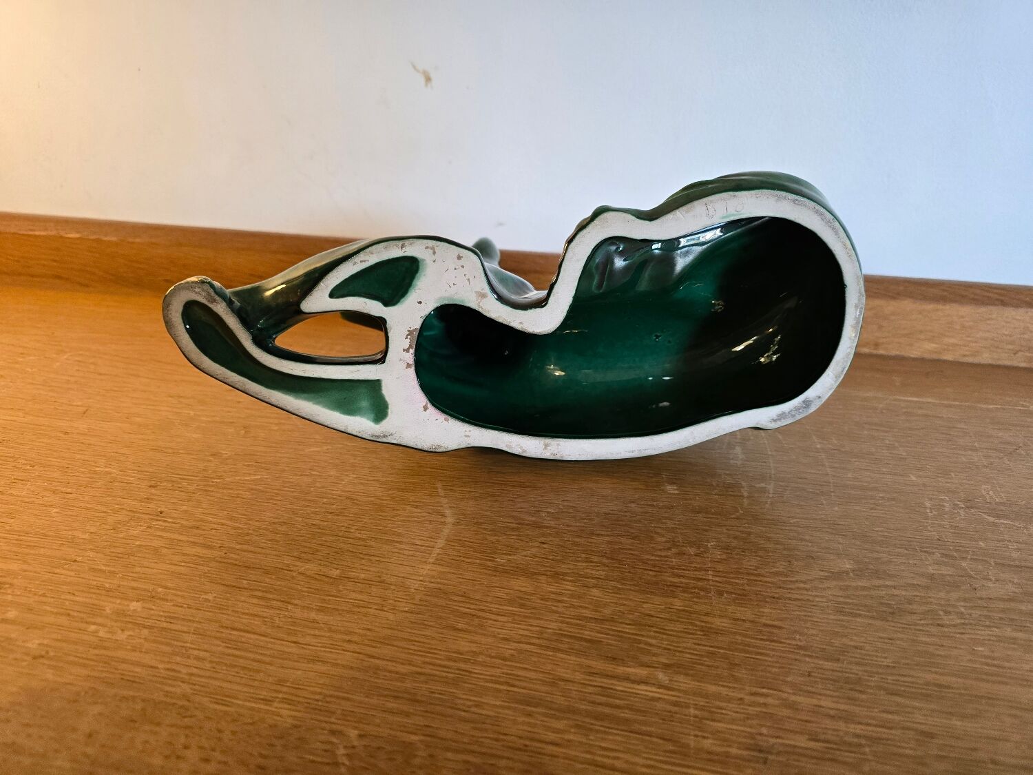 Ceramic dog figurine 1970