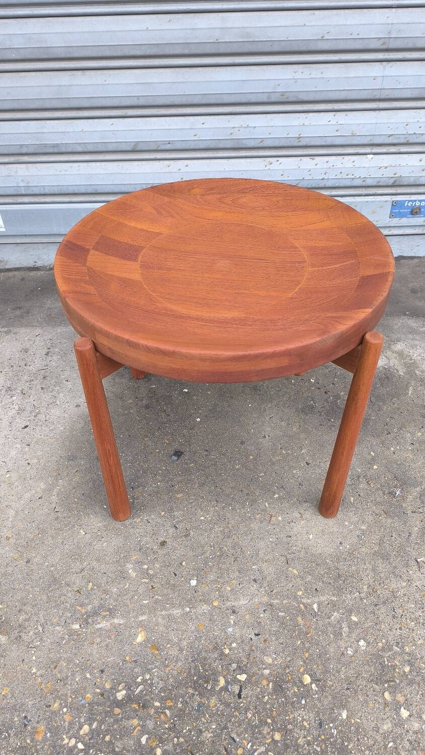 Table basse vintage en teck par Jens Qvistgaard, Danemark 1960