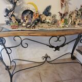 Living room table and console