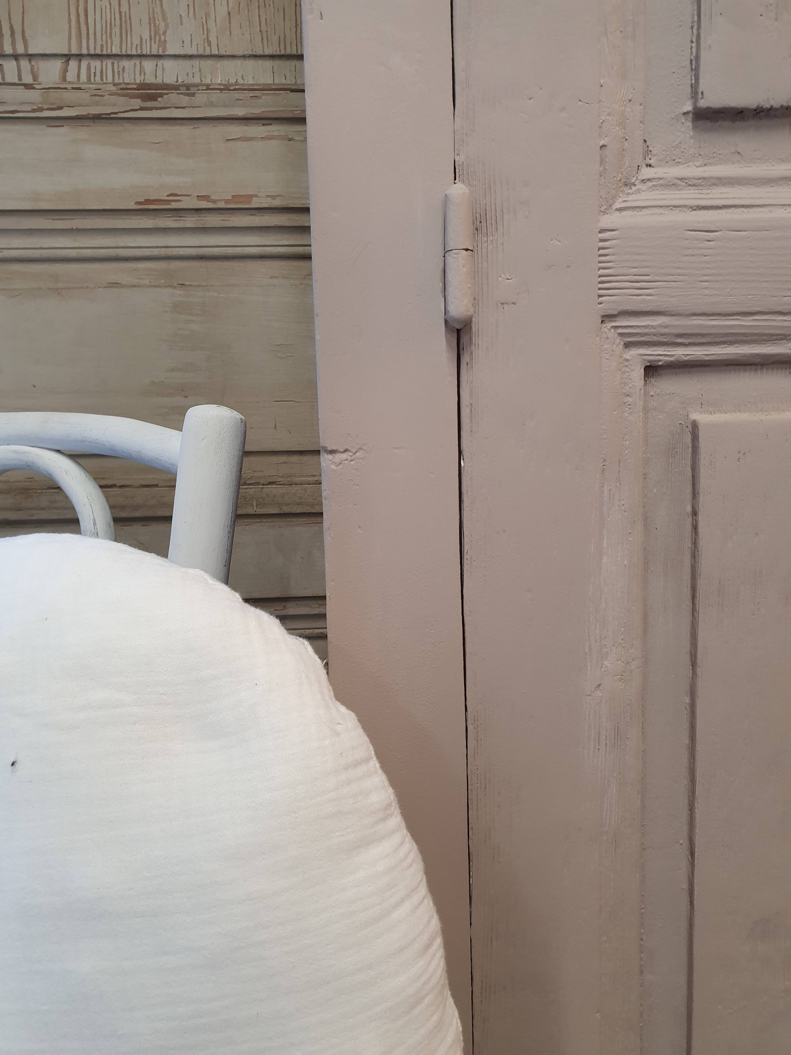 Old wooden cloakroom