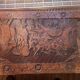 Asian carved mallet, made of camphor wood, from Hong Kong 100 X 52 X 60 cm