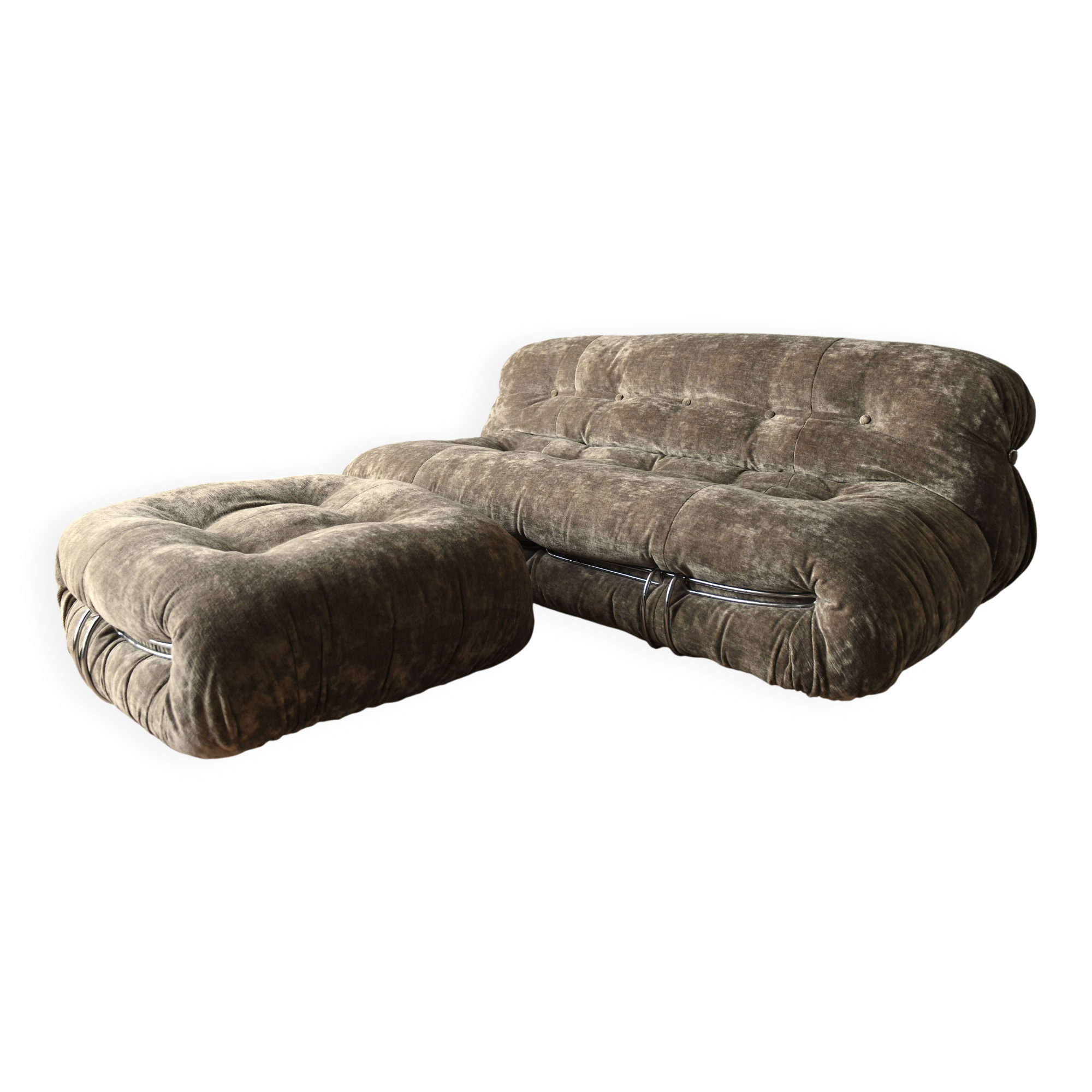 Cassina Soriana & Ottoman