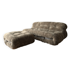 Cassina Soriana & ottoman