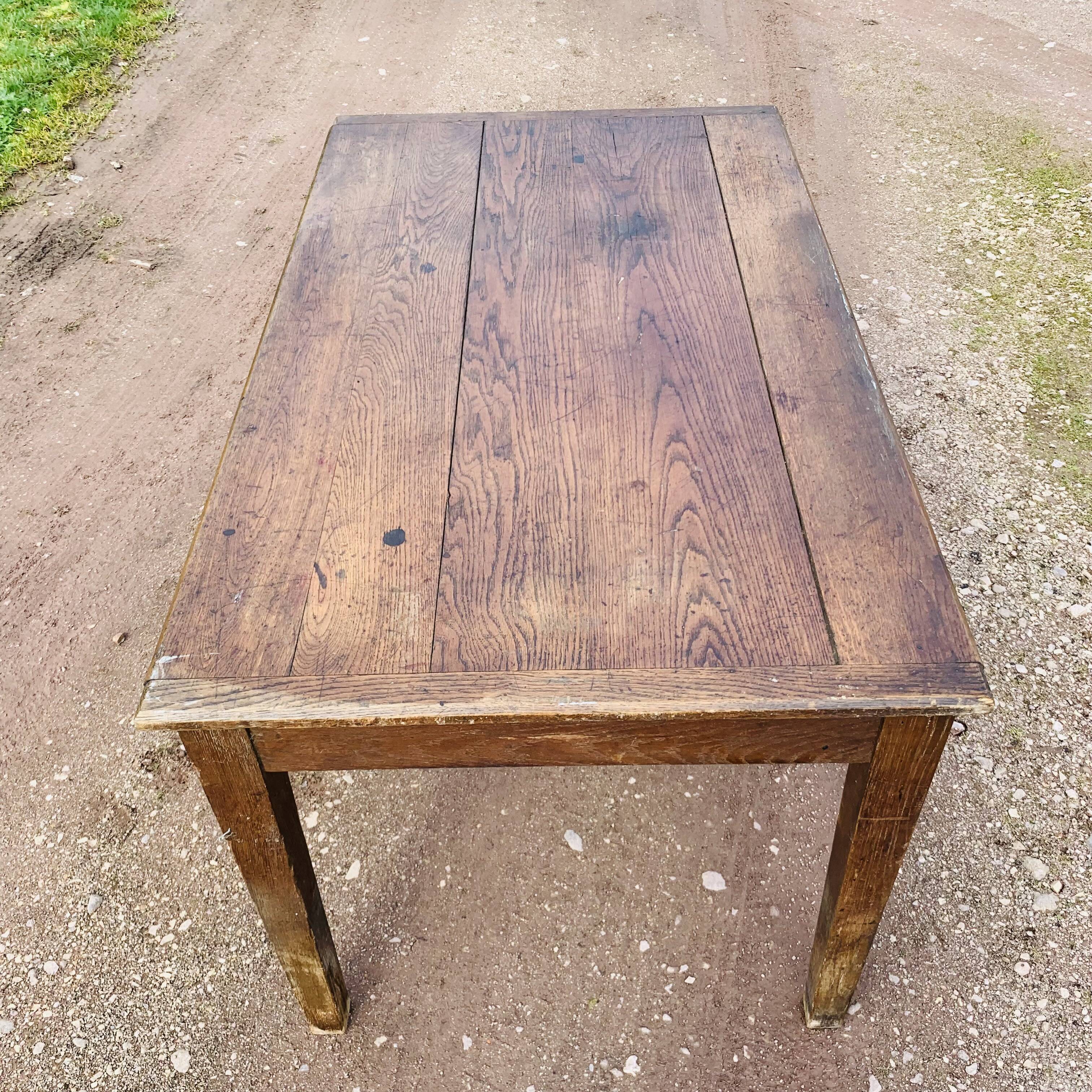 Table de ferme 1m38