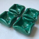 Set of 4 ceramics cups