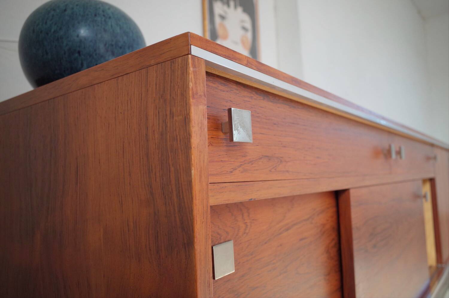 Large Vintage rosewood sideboard, 1960s