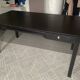 Large solid wood desk