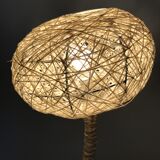 Braided twine lamppost