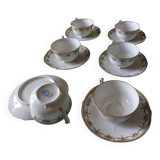 Porcelain cups Raynaud Limoges